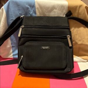 Kate Spade Black Crossbody Bag with Sleek Design